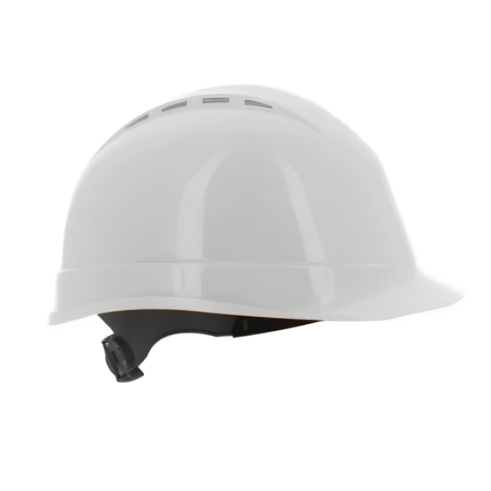 Starline 1470-BL Havalandırmalı Sürgülü Beyaz Baret 54-60 cm