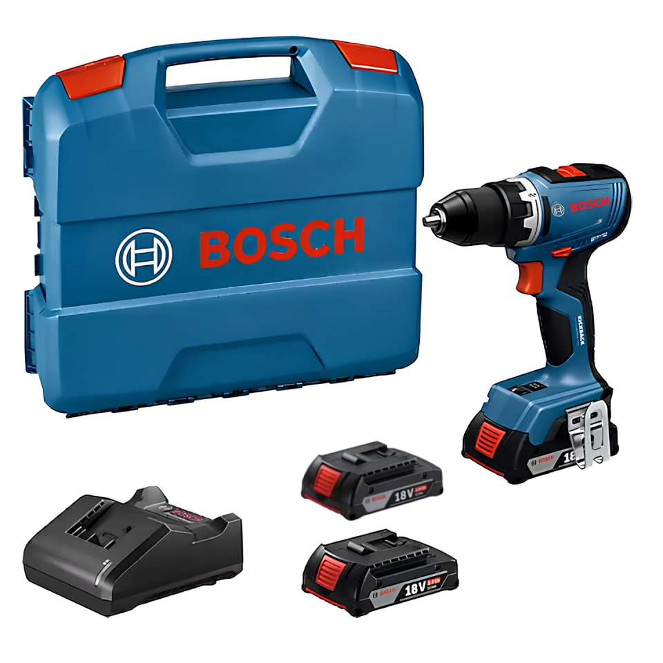 Bosch GSR 18V-65 Çift Akülü 5 Ah Vidalama Makinesi