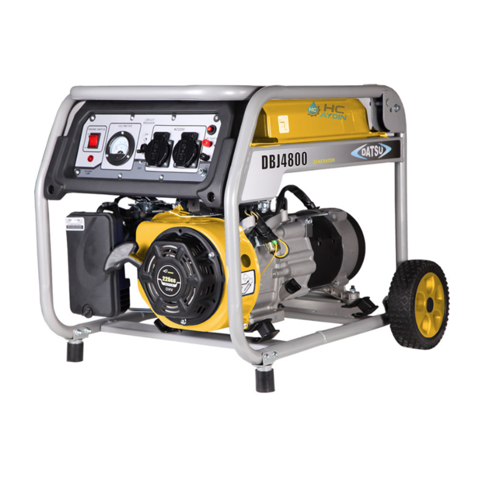 Datsu Dbj 4800 3.8 kVA İpli Benzinli Monofaze Jeneratör