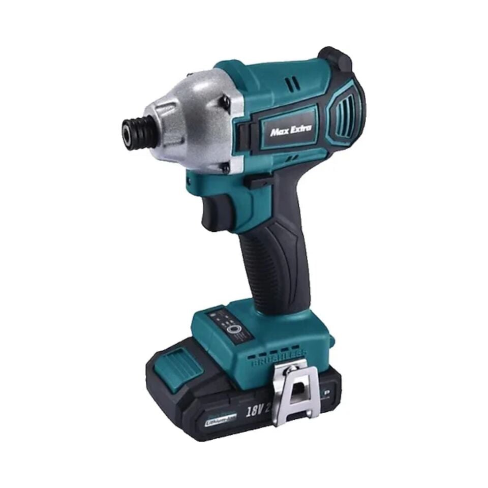 Max Extra MXP6857 Akülü 18 V 2.0 Ah Darbeli Vidalama Makinesi