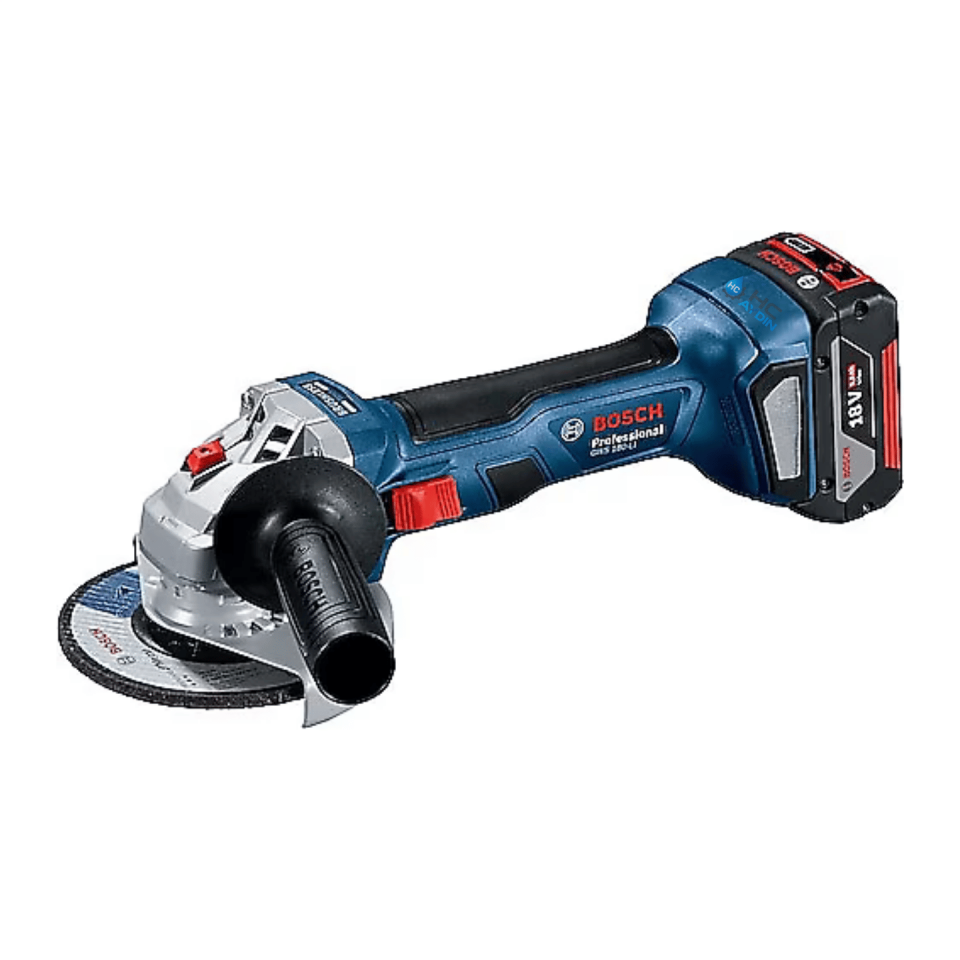 Bosch GWS 180-Li Tek Akülü 4 Ah Taşlama Makinesi