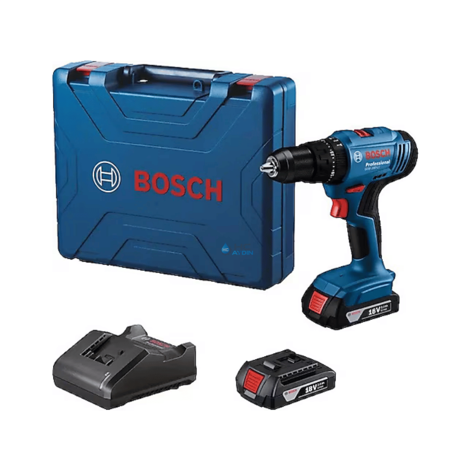 Bosch GSB 183-Li Tek Akülü 2 Ah Darbeli Vidalama Makinesi