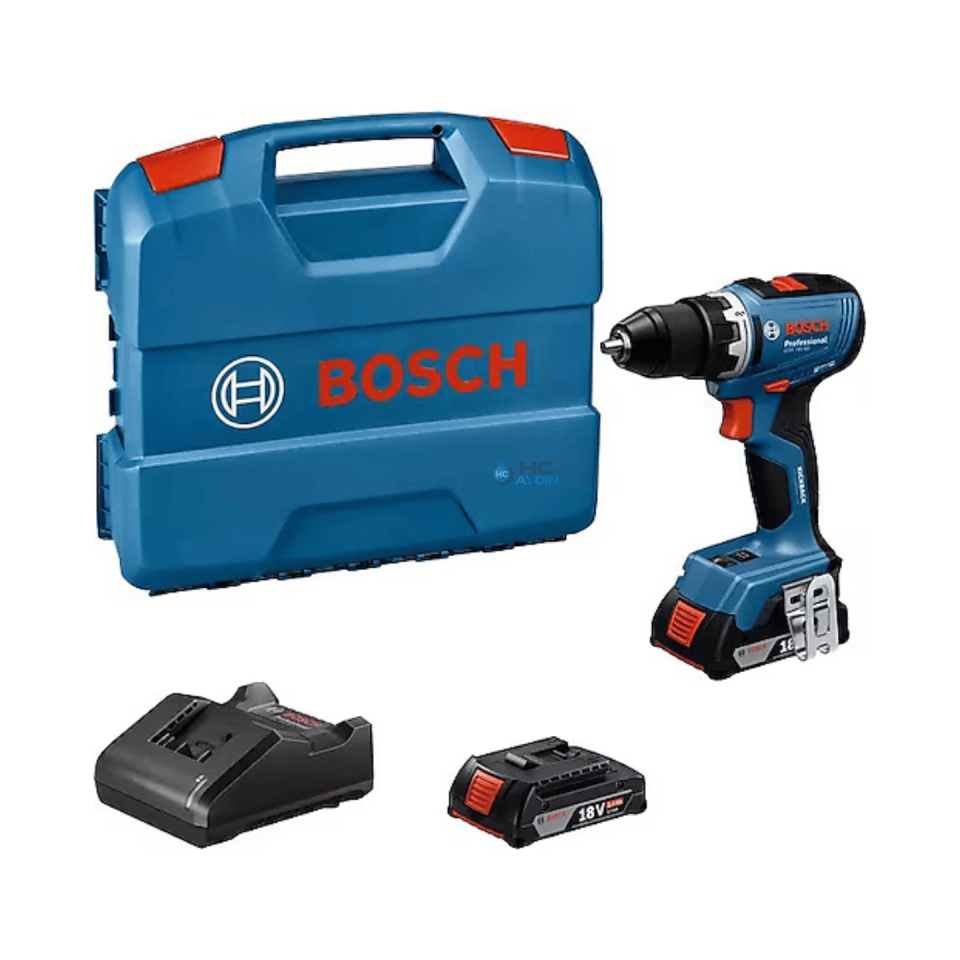 Bosch GSR 18V-65 Çift Akülü 2 Ah Vidalama Makinesi