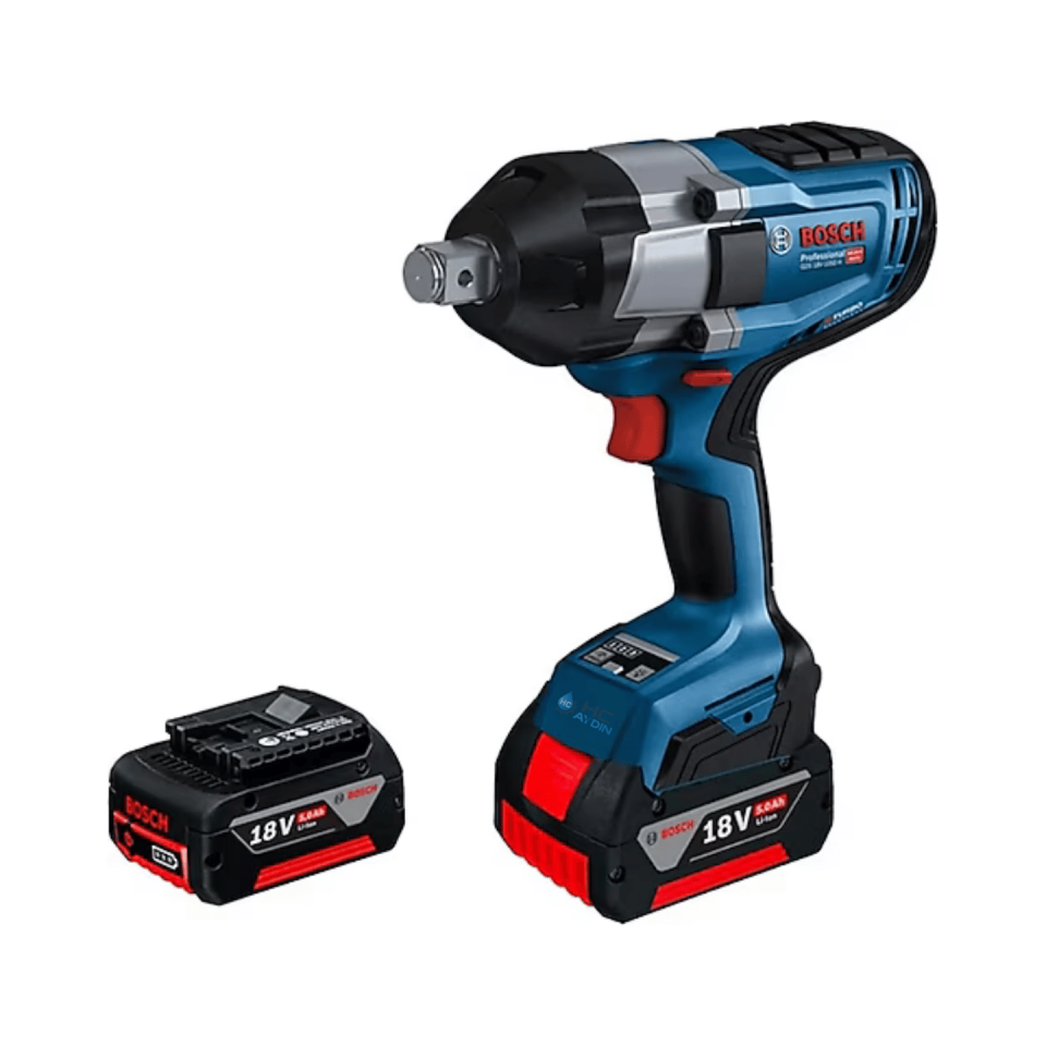 Bosch GDS 18V-1050 H Çift Akülü 5 Ah Somun Sıkma Makinesi