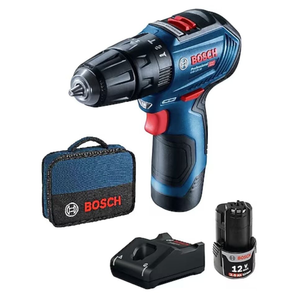 Bosch GDX 18V-285 + GSB 185-Li Elektrikli El Aletleri Seti